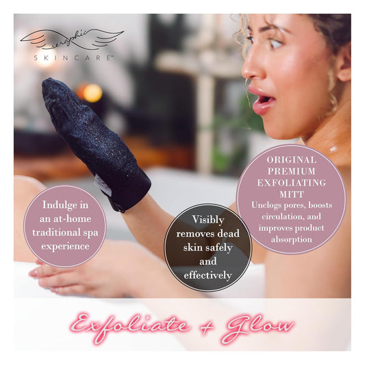 Original Premium Exfoliating Glove for Body 1pc - Body Scrubber Exfoliator