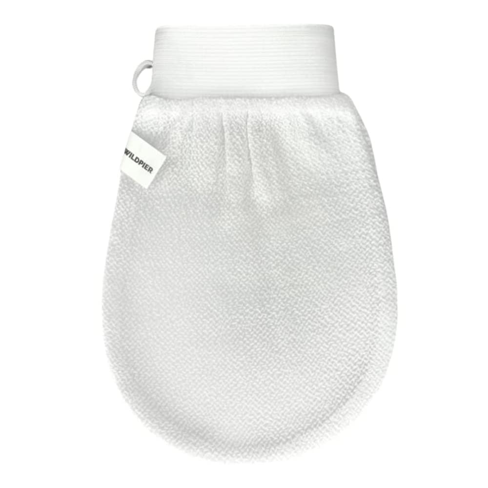 Wildpier Beauty Deep Exfoliating Glove - Biodegradable Viscose, Body Exfoliator Improves Skin Texture, Exfoliating Face Scrub Reduces Acne, Dead Skin Remover for Body, Body Scrubber Exfoliator