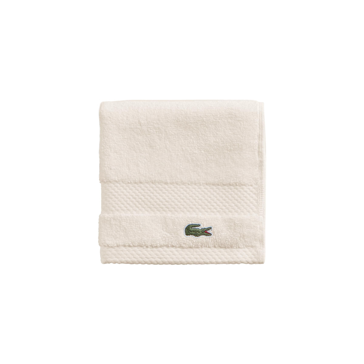 Lacoste Heritage 100% Supima Cotton Bath Towel 30" x 54", Micro Chip