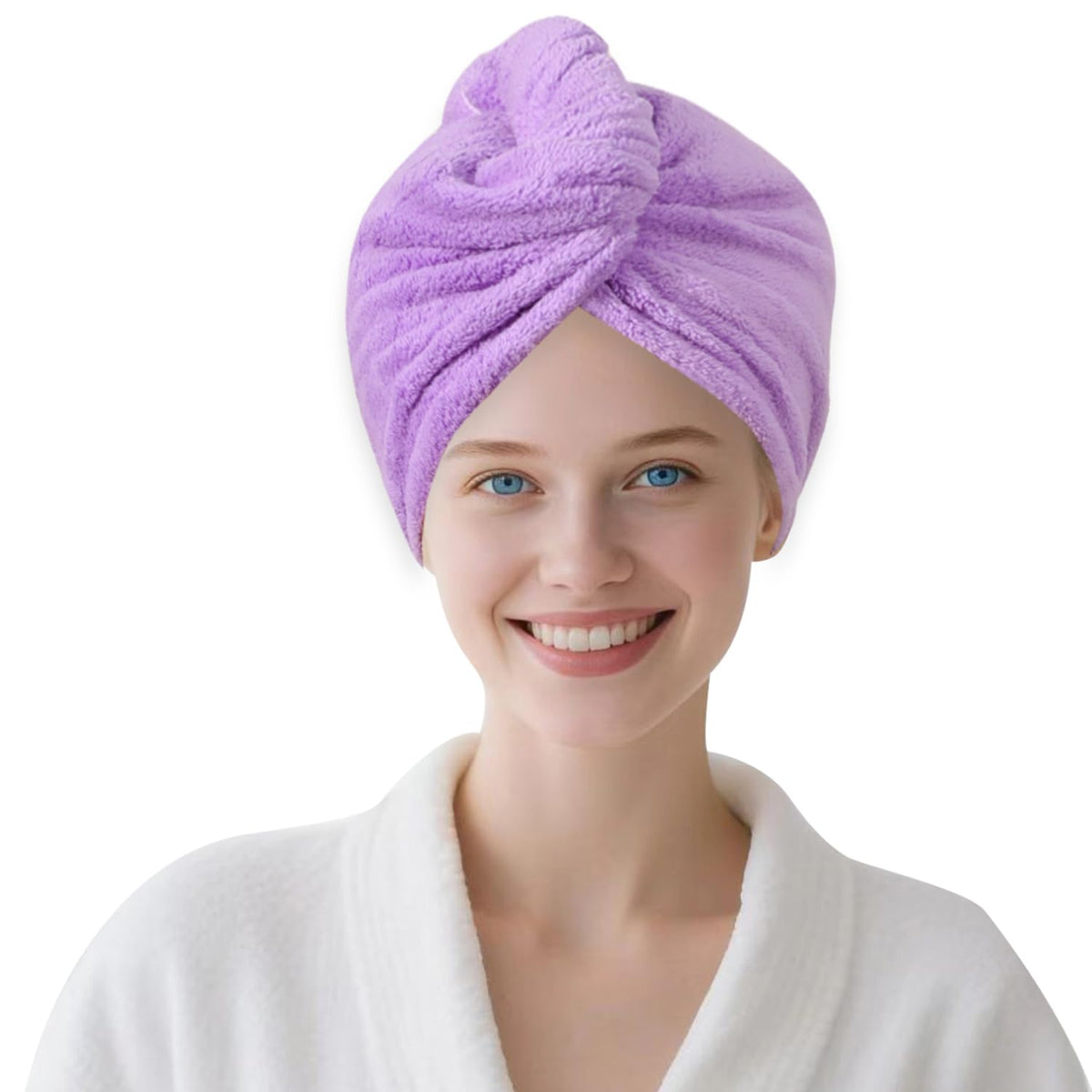Microfiber Hair Drying Towel Wrap,Hair Turbans Towel for Wet Hair