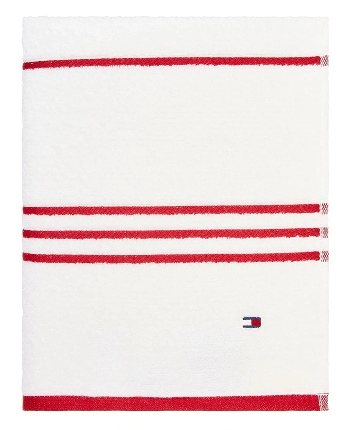Tommy Hilfiger Modern American Solid Bath Towel, 30 X 54 Inches, 100% Cotton 574 GSM (Peacoat)