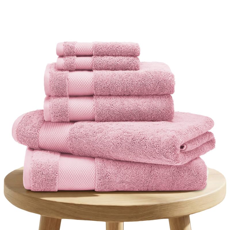 BIOWEAVES 100% Organic Cotton 700 GSM Plush Bath Towels 30" x 58" GOTS Certified - White, Pack of 2