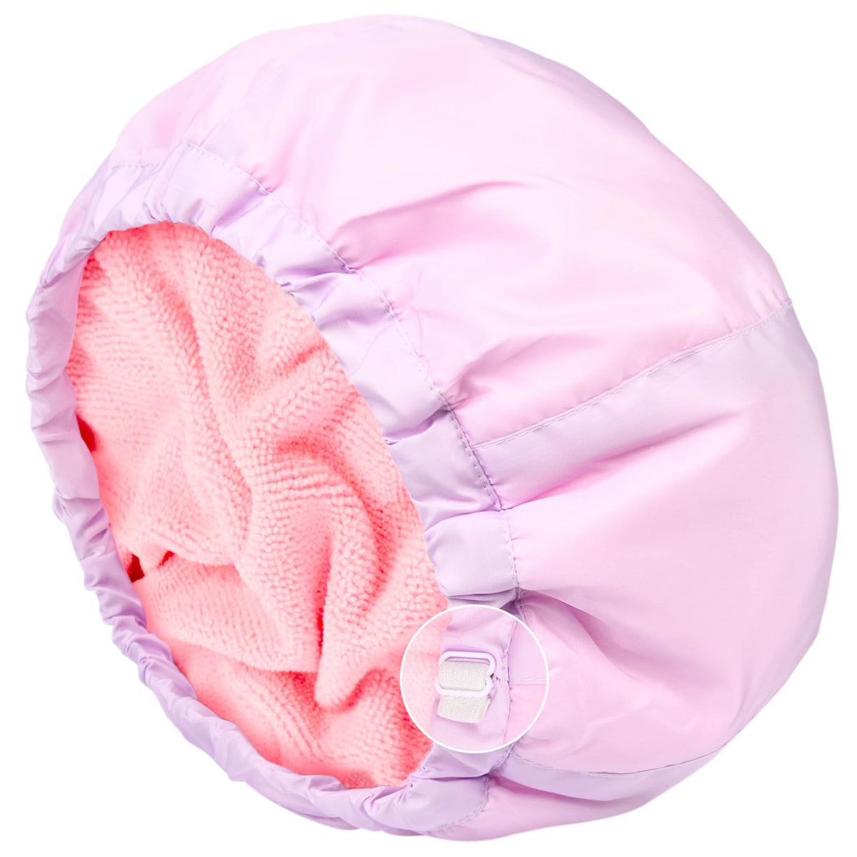 Shower Cap for Women Terry Lined Bee Bath Cap Large Reusable Waterproof Elastic Band Beekeeper Shower Caps for Long Thick Hair Soft Bath Shower Hair Caps