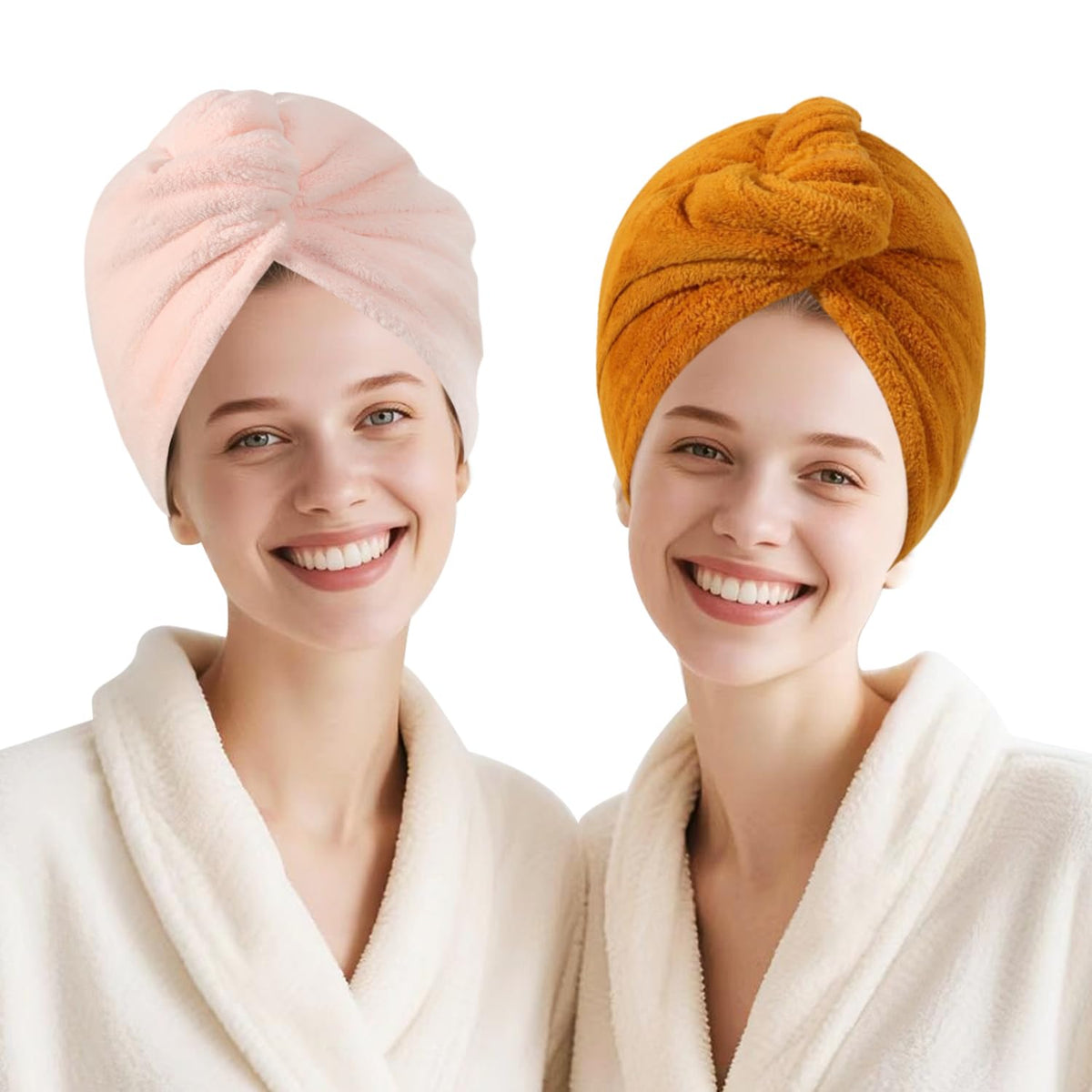 Microfiber Hair Drying Towel Wrap,Hair Turbans Towel for Wet Hair