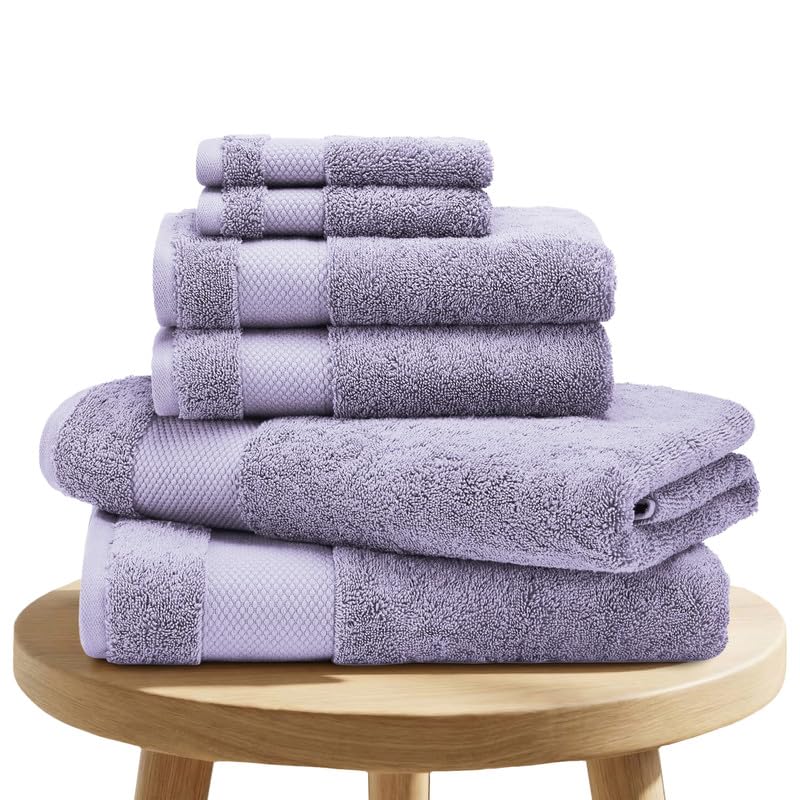 BIOWEAVES 100% Organic Cotton 700 GSM Plush Bath Towels 30" x 58" GOTS Certified - White, Pack of 2