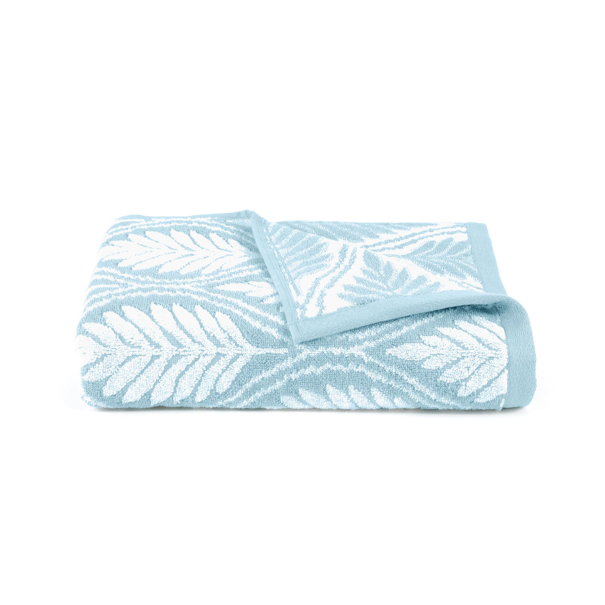 Martex Restore Fern Ogee Bath Towel – Soft, Absorbent, Moisture-Wicking and Quick to Dry – Lightweight for Everyday Use – Comfortable Feel with Convenient Loop for Hanging – 30" x 56" – Jade