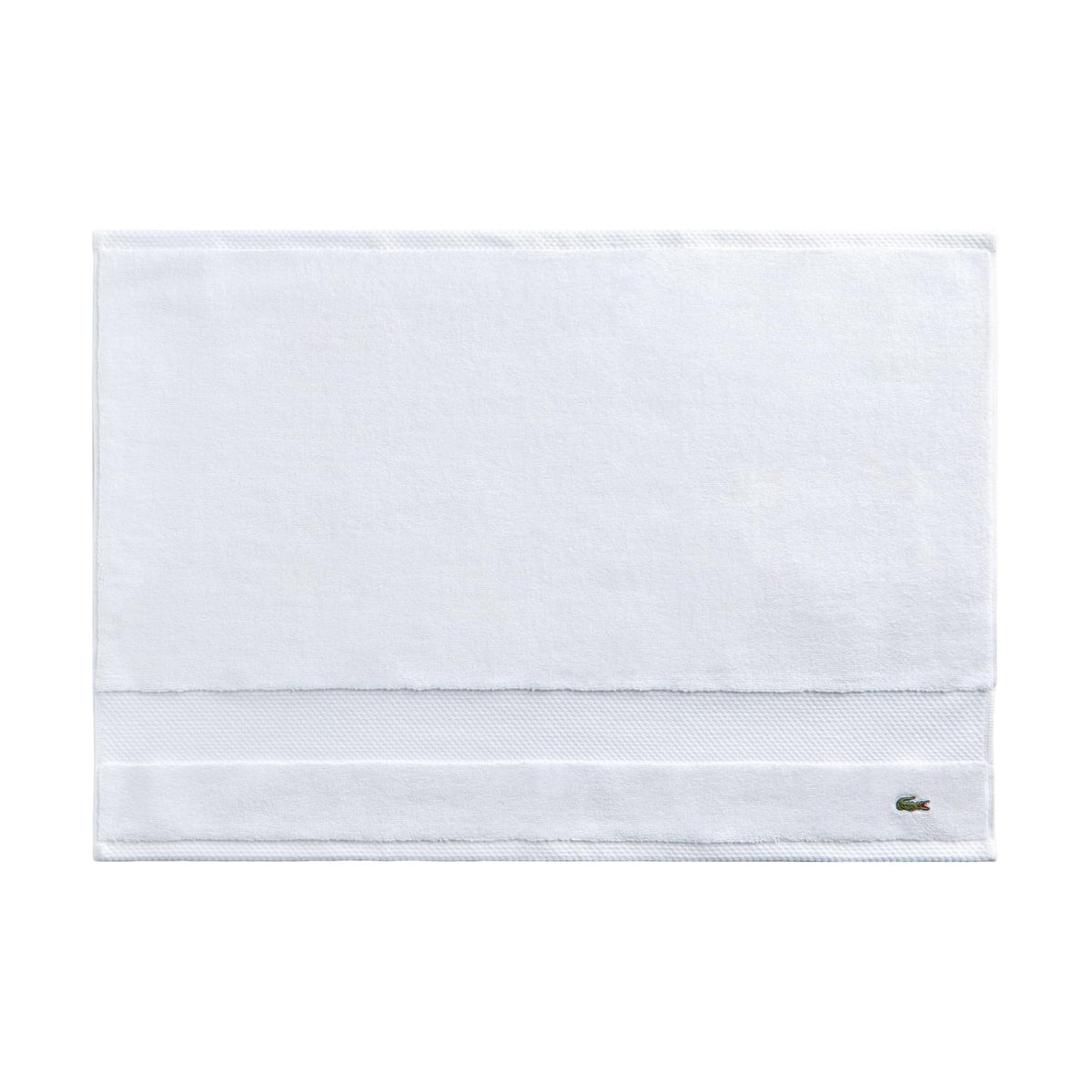 Lacoste Heritage 100% Supima Cotton Bath Towel 30" x 54", Sand
