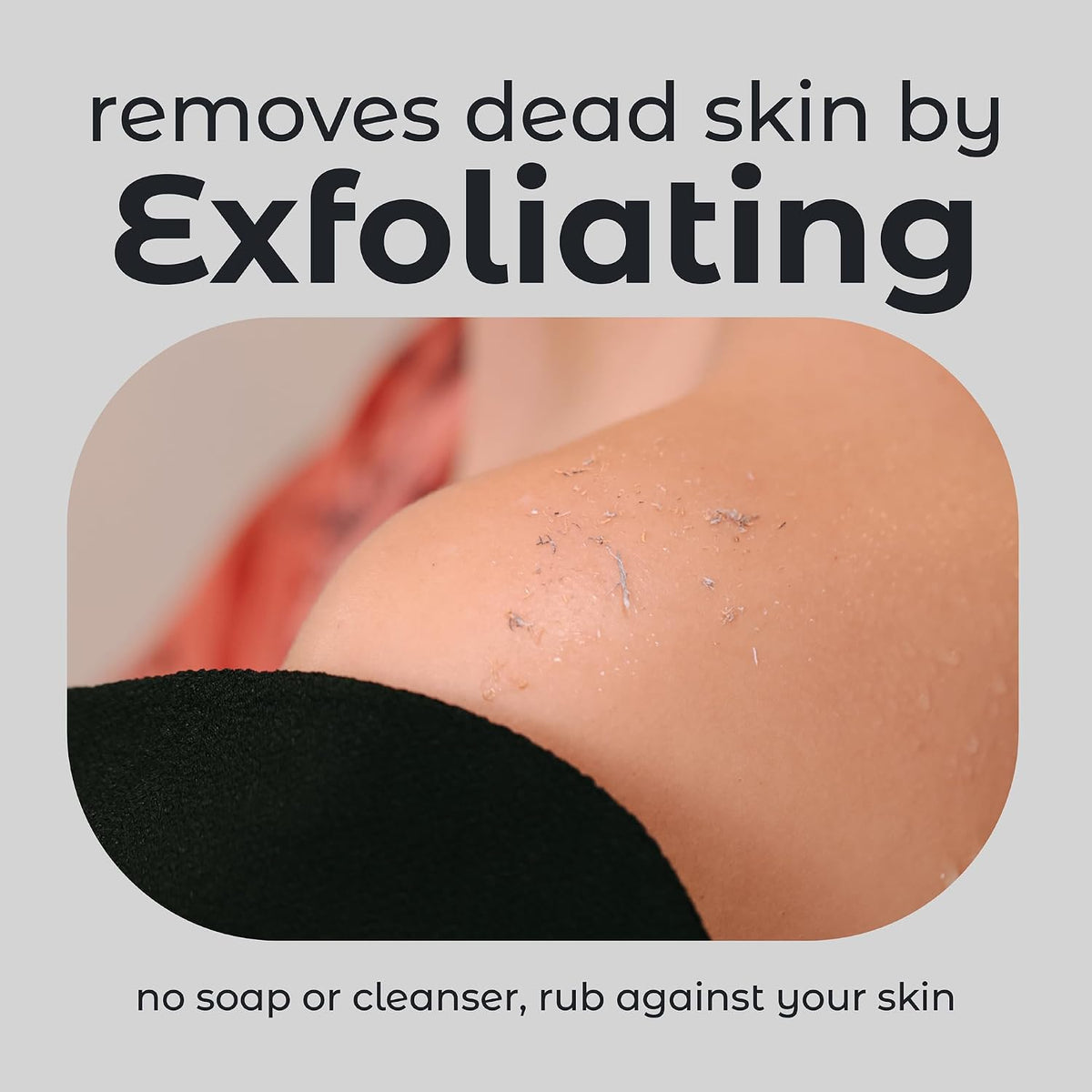 MainBasics Deep Exfoliating Gloves Korean Scrub Mitt (2 Pack)
