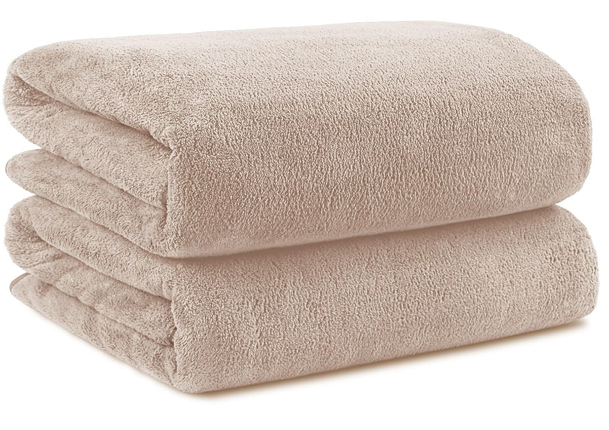 Orighty Bath Towels, Soft Feel Bath Towel, 2 Pack (27'' x 54'')