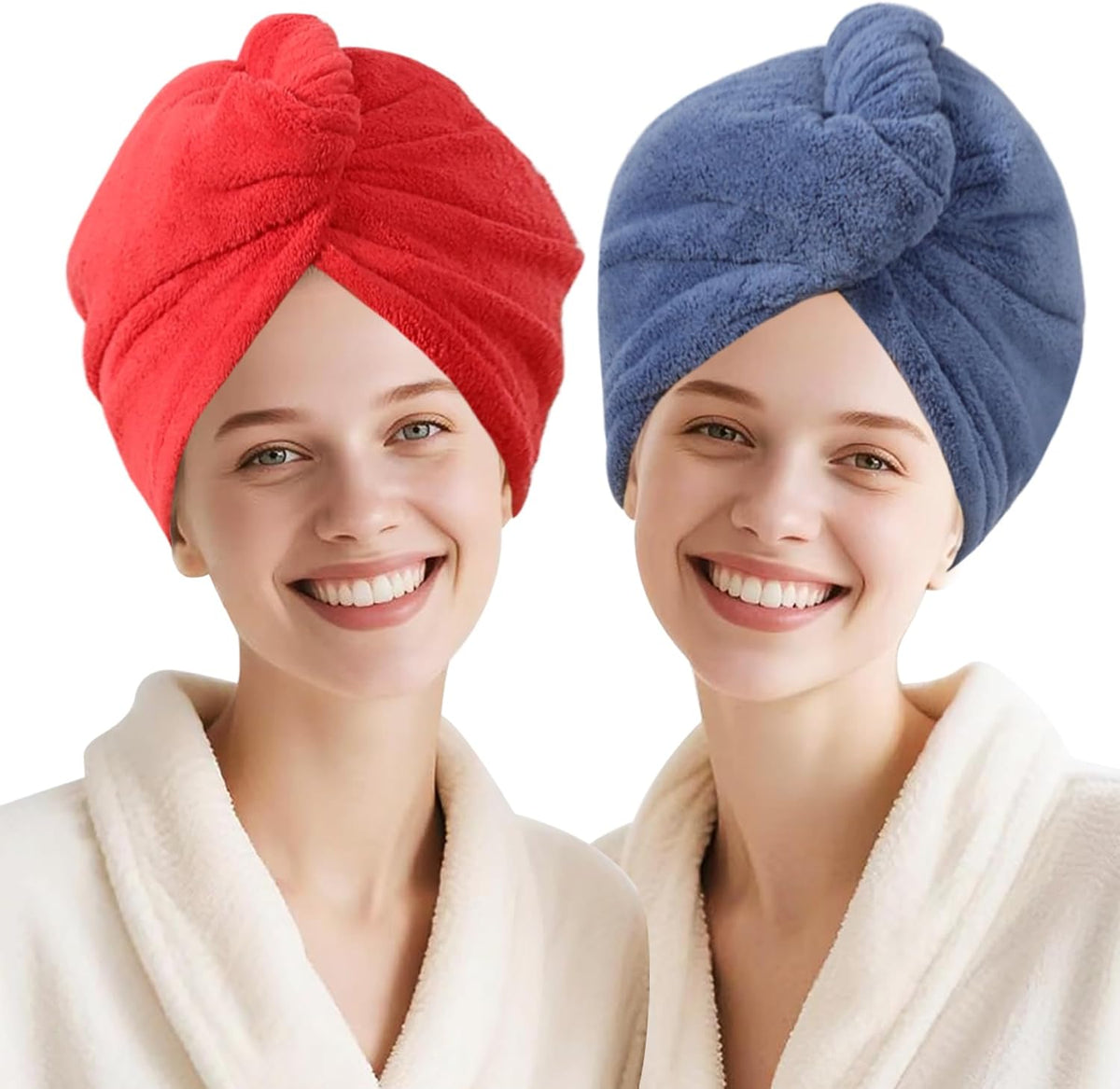 Microfiber Hair Drying Towel Wrap,Hair Turbans Towel for Wet Hair