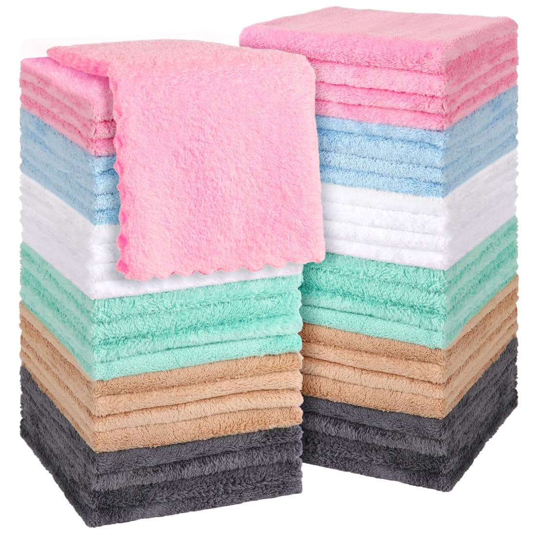 Orighty Bath Towels, Soft Feel Bath Towel, 2 Pack (27'' x 54'')