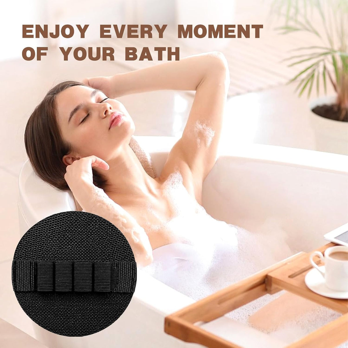 2PCS Vivanchor Exfoliating Bath Glove, Exfoliating Gloves for Shower, No Pain Exfoliating Bath Scrubber Glove,Quick-Dry Exfoliator Glove for Bath, Shower, Arms, Legs, Elbows & Feet