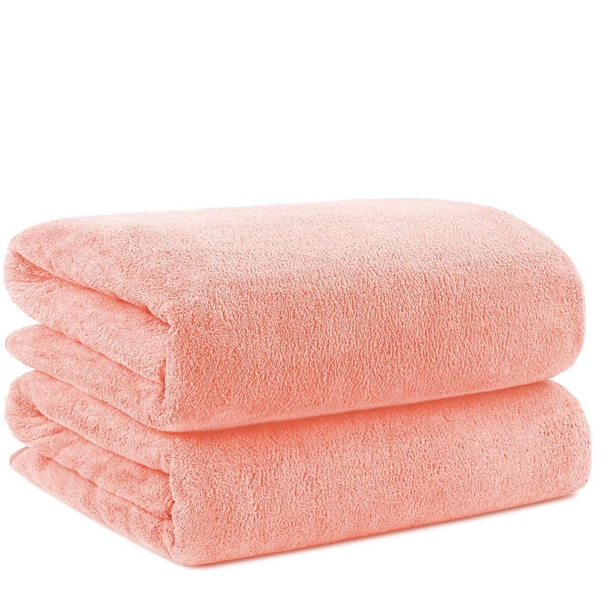 Orighty Bath Towels, Soft Feel Bath Towel, 2 Pack (27'' x 54'')