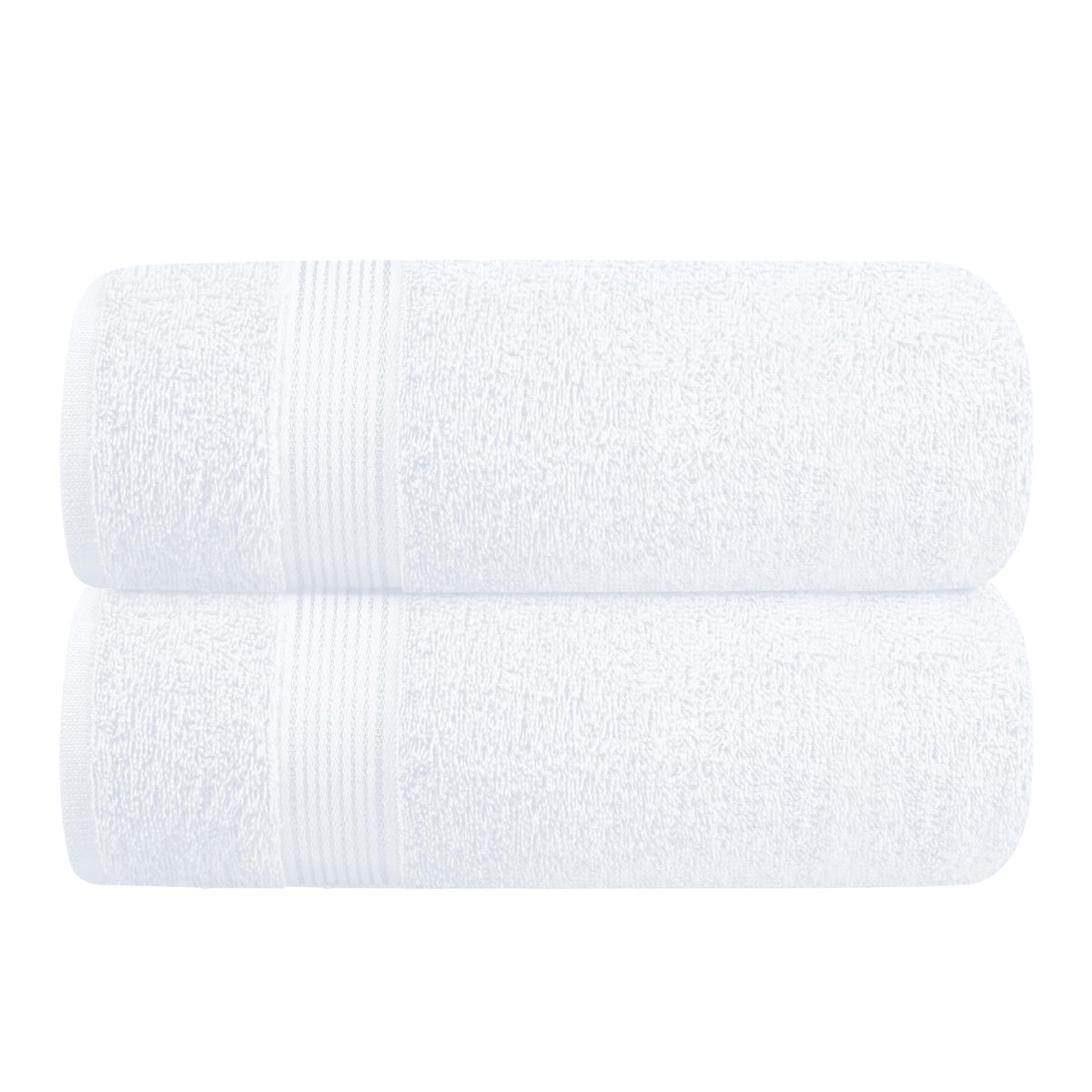 Belizzi Home Cotton 2 Pack Oversized Bath Towel Set 28x55 inches, Large Bath Towels, Ultra Absorbant Compact Quickdry & Lightweight Towel, Ideal for Gym Travel Camp Pool - Black