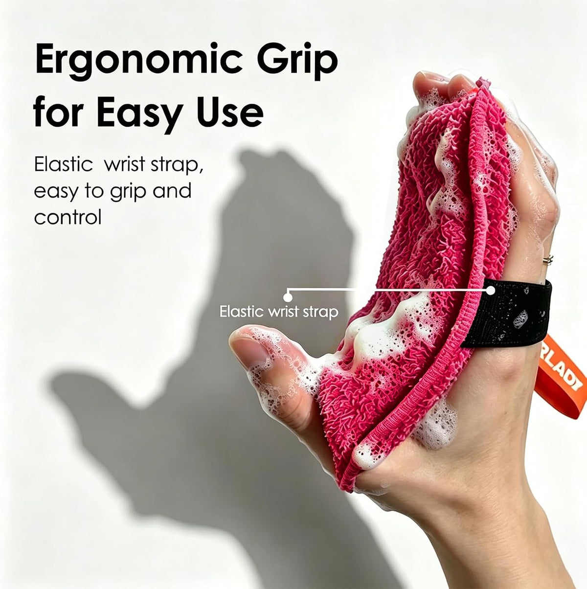 Exfoliating Body Scrubber, Rough Body Scrubber Exfoliator, 2 Pack