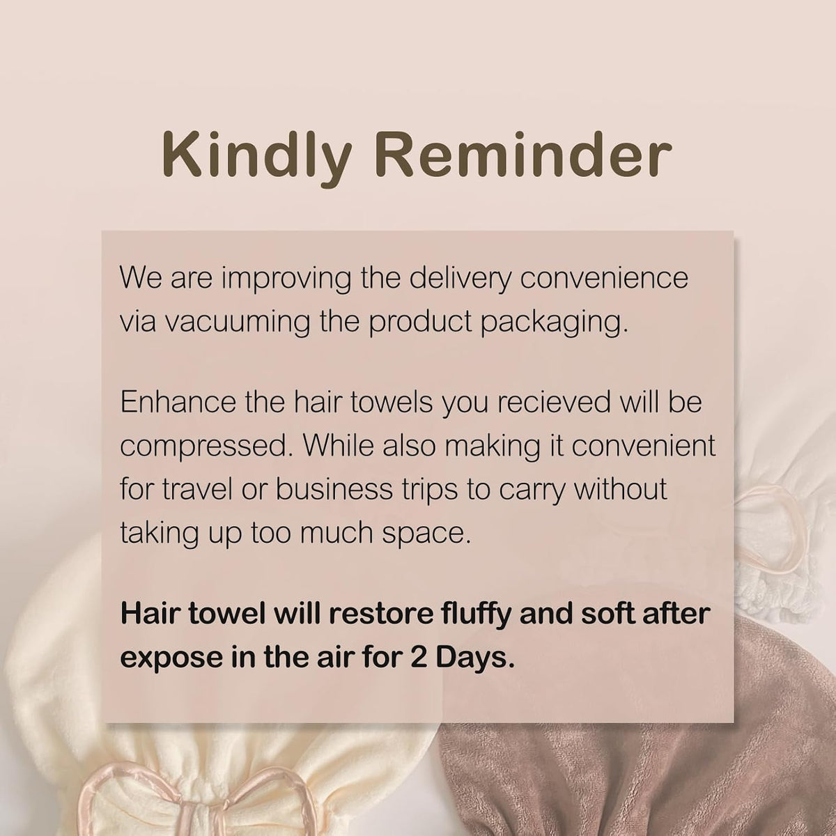 Jseng Microfiber Hair Towel Caps for Women with Cute Bowtie, 2Packs Fast Drying Hair Towel Caps for Curly Long Wet Hair Anti Frizz