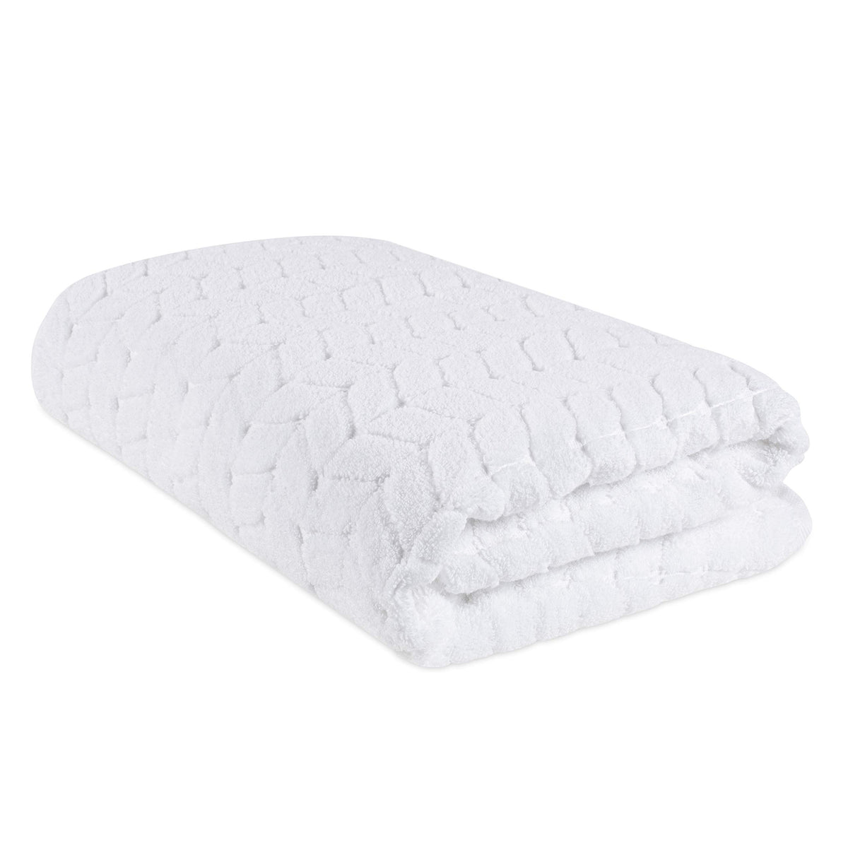 BAGNO MILANO Turkish Cotton Hand & Bath Towels - Plush, Ultra Absorbent Set (Cream, 2 pcs Bath Towel Set)