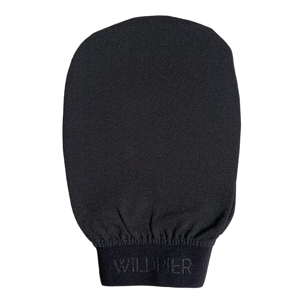 Wildpier Beauty Deep Exfoliating Glove - Biodegradable Viscose, Body Exfoliator Improves Skin Texture, Exfoliating Face Scrub Reduces Acne, Dead Skin Remover for Body, Body Scrubber Exfoliator