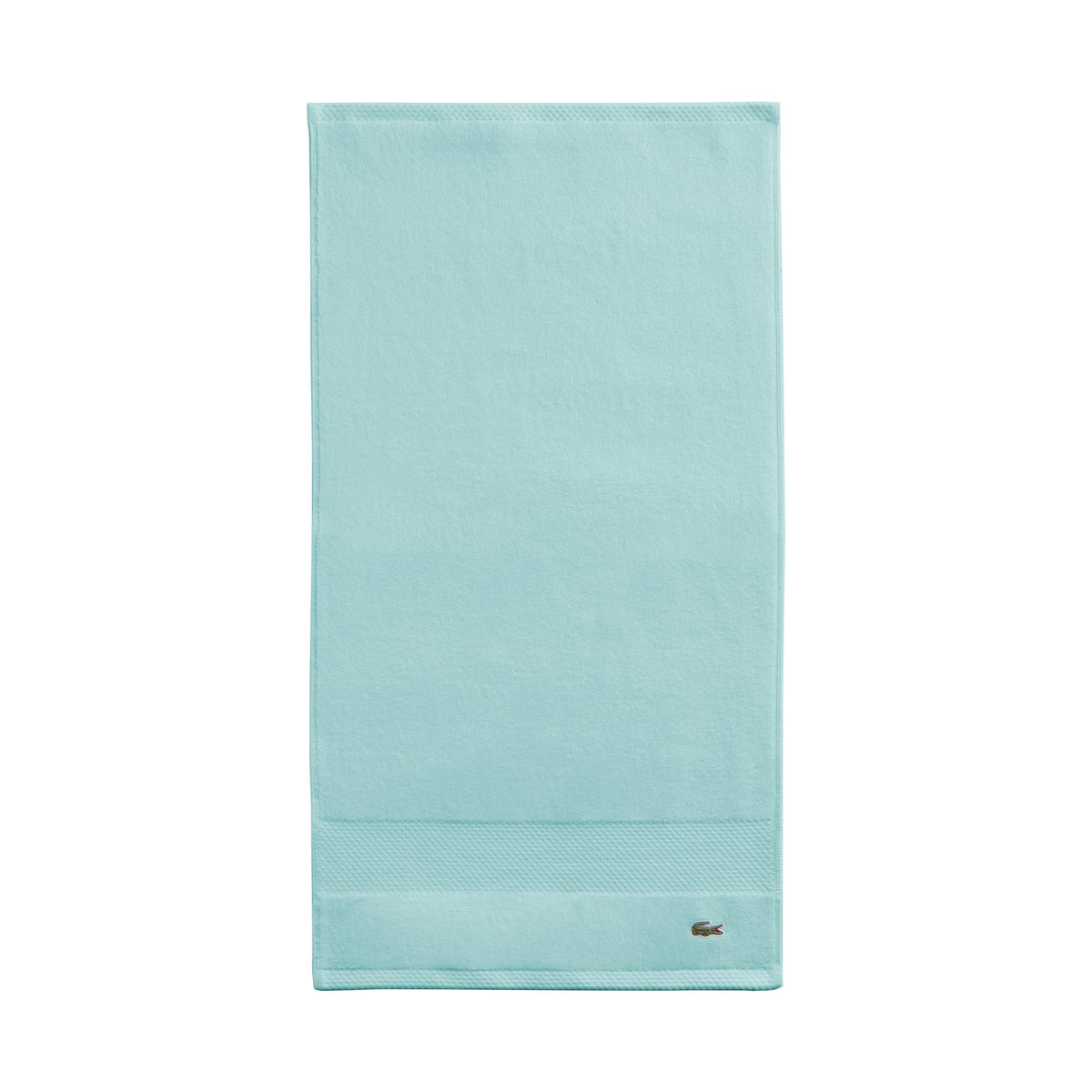 Lacoste Heritage 100% Supima Cotton Bath Towel 30" x 54", White