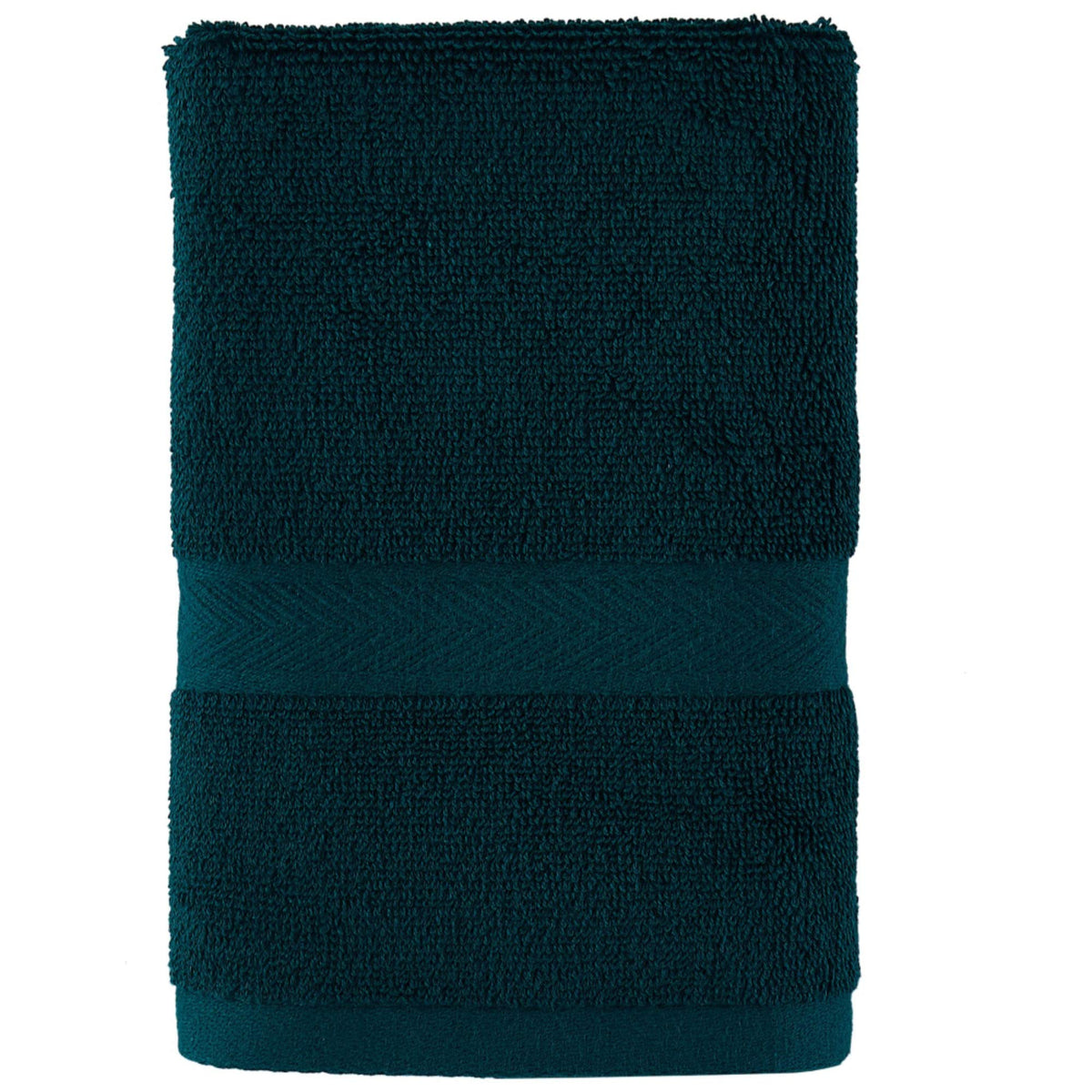 Tommy Hilfiger Modern American Solid Bath Towel, 30 X 54 Inches, 100% Cotton 574 GSM (Peacoat)