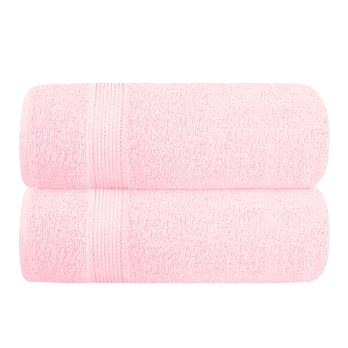 Belizzi Home Cotton 2 Pack Oversized Bath Towel Set 28x55 inches, Large Bath Towels, Ultra Absorbant Compact Quickdry & Lightweight Towel, Ideal for Gym Travel Camp Pool - Black