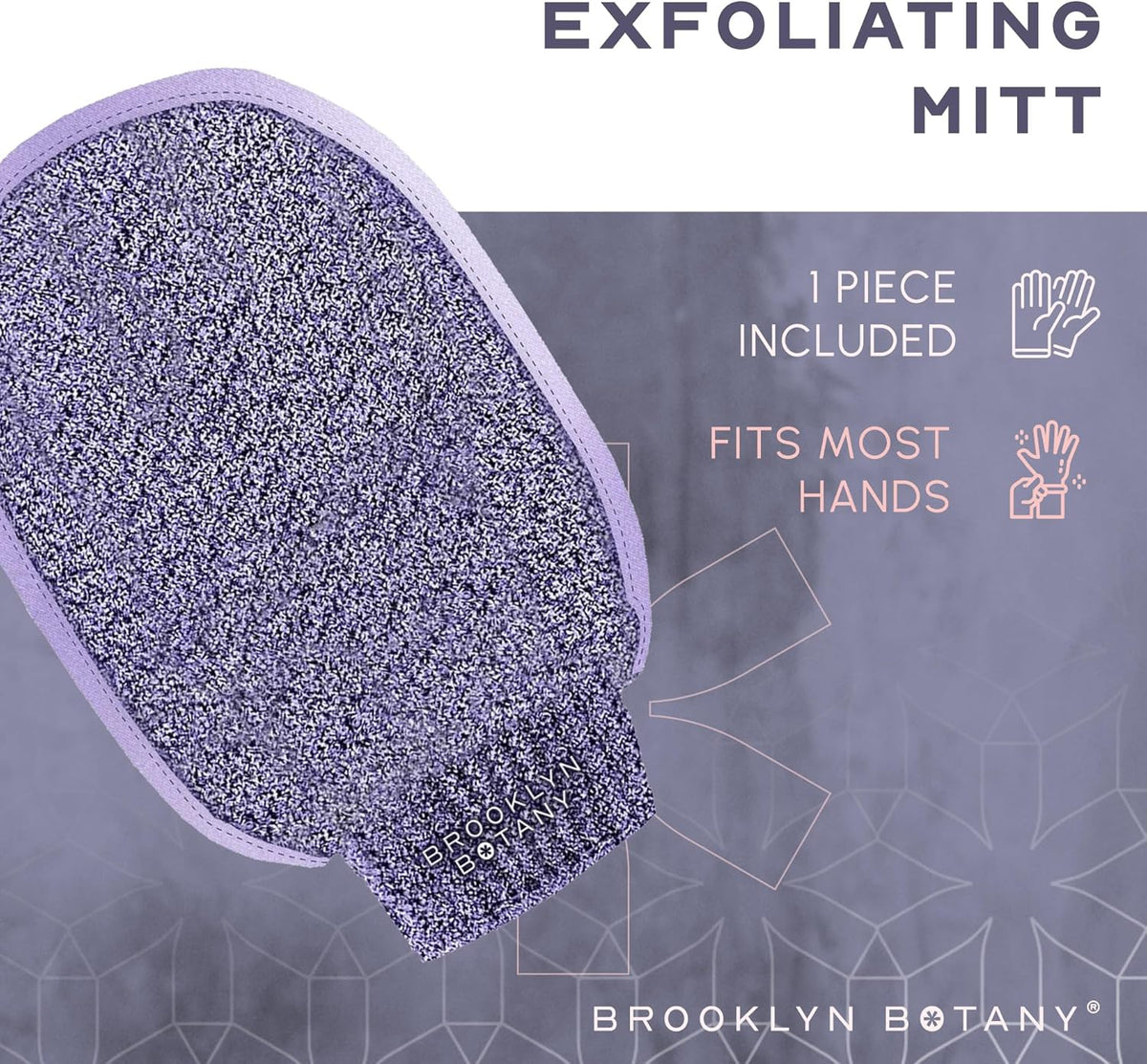 Brooklyn Botany Exfoliating Mitt - 1 Mitt