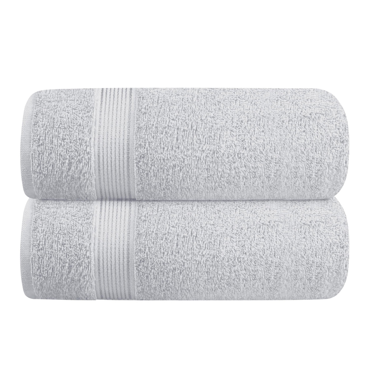 Belizzi Home Cotton 2 Pack Oversized Bath Towel Set 28x55 inches, Large Bath Towels, Ultra Absorbant Compact Quickdry & Lightweight Towel, Ideal for Gym Travel Camp Pool - Black