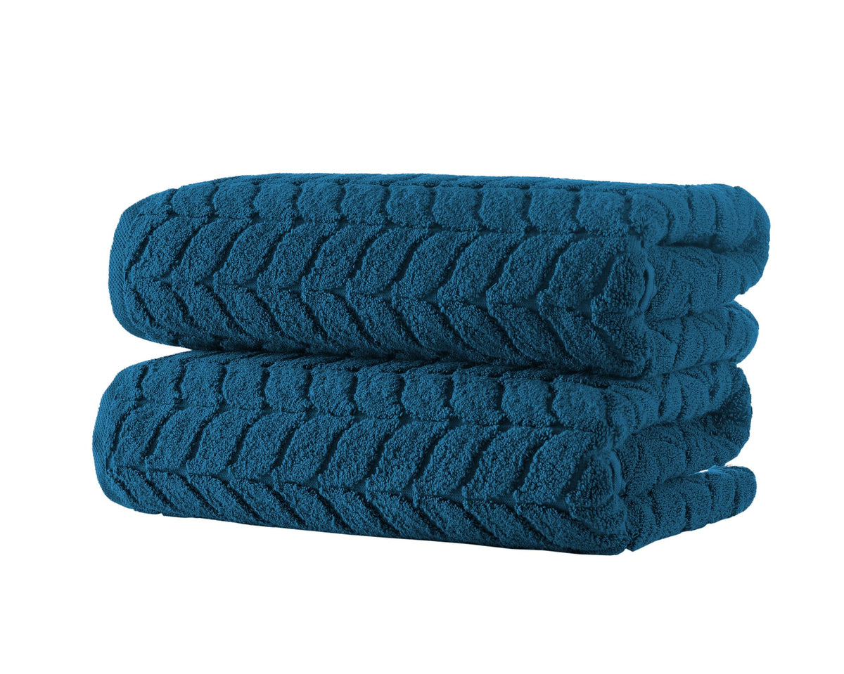 BAGNO MILANO Turkish Cotton Hand & Bath Towels - Plush, Ultra Absorbent Set (Cream, 2 pcs Bath Towel Set)