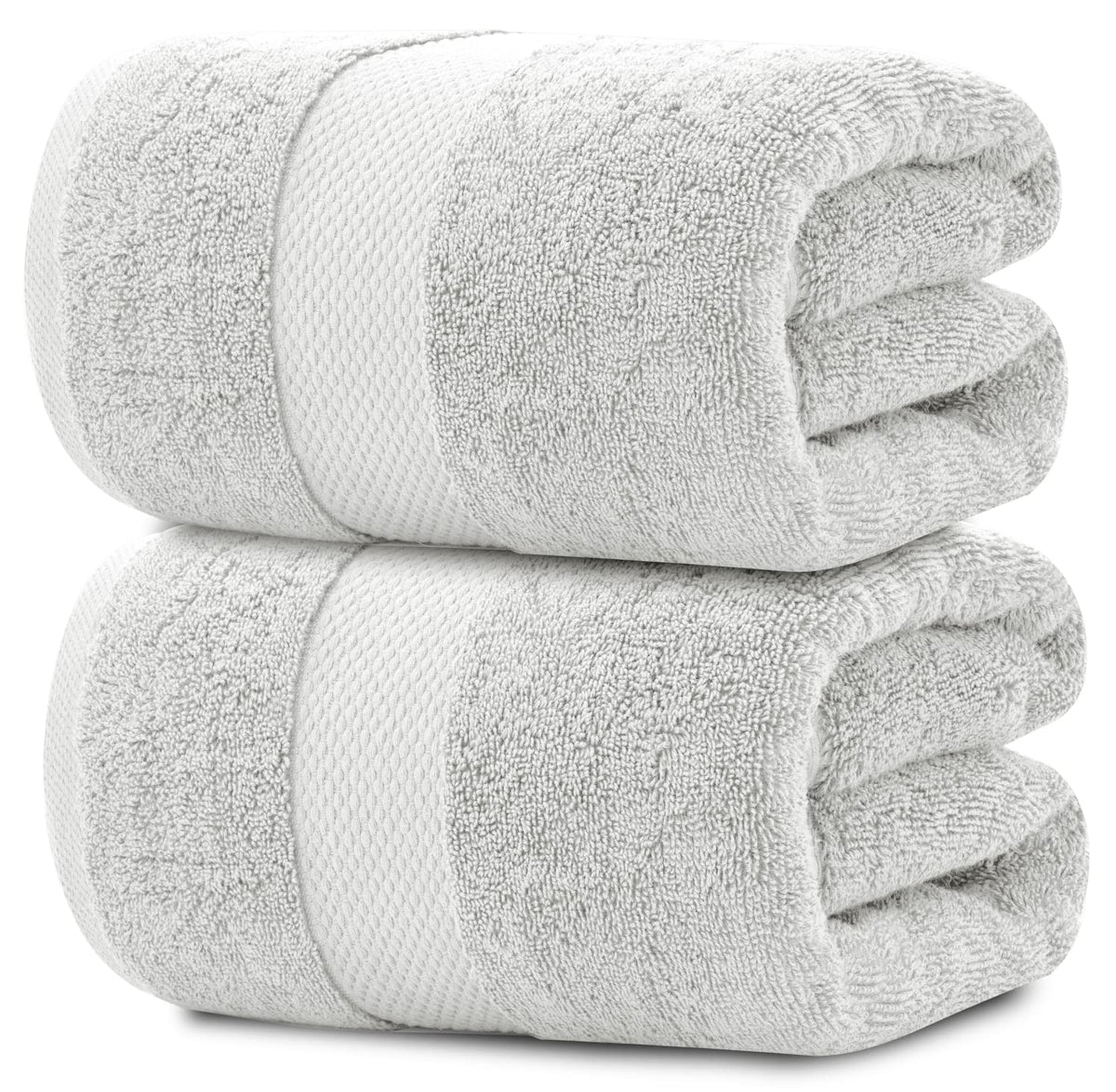 White Classic Luxury White Bath Sheets 2 Pack - Extra Large 35x70, 700 GSM