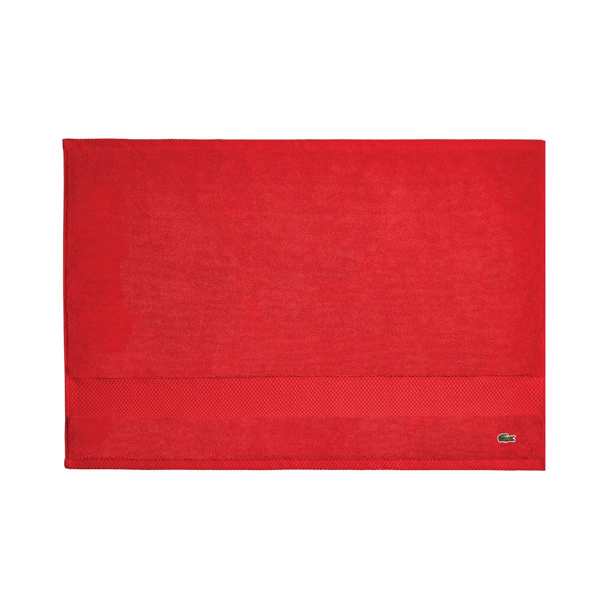 Lacoste Heritage 100% Supima Cotton Bath Towel 30" x 54", Aloe