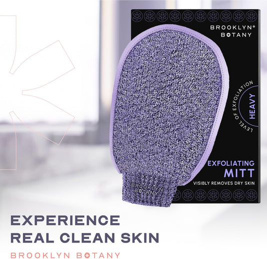 Brooklyn Botany Exfoliating Mitts - 2 Mitts