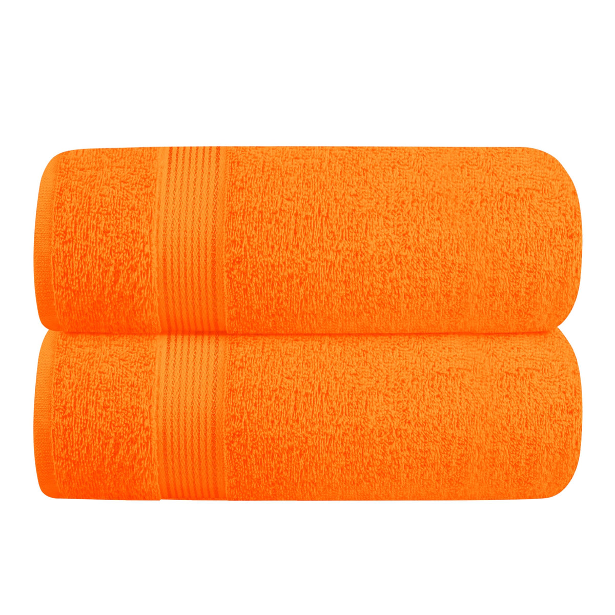 Belizzi Home Cotton 2 Pack Oversized Bath Towel Set 28x55 inches, Large Bath Towels, Ultra Absorbant Compact Quickdry & Lightweight Towel, Ideal for Gym Travel Camp Pool - Black