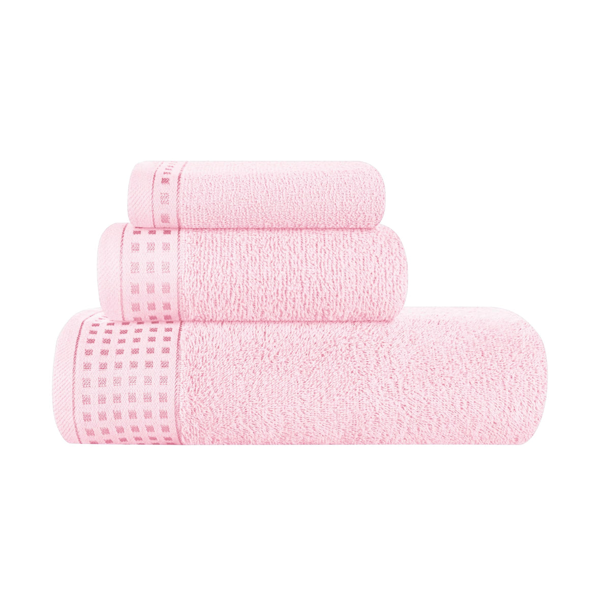 GLAMBURG 100% Cotton 2 Pack Oversized Bath Towel Set 28x55 Inches, Ultra Soft Highly Absorbant Compact Quickdry & Lightweight Large Bath Towels, Ideal for Gym Travel Camp Pool - Black