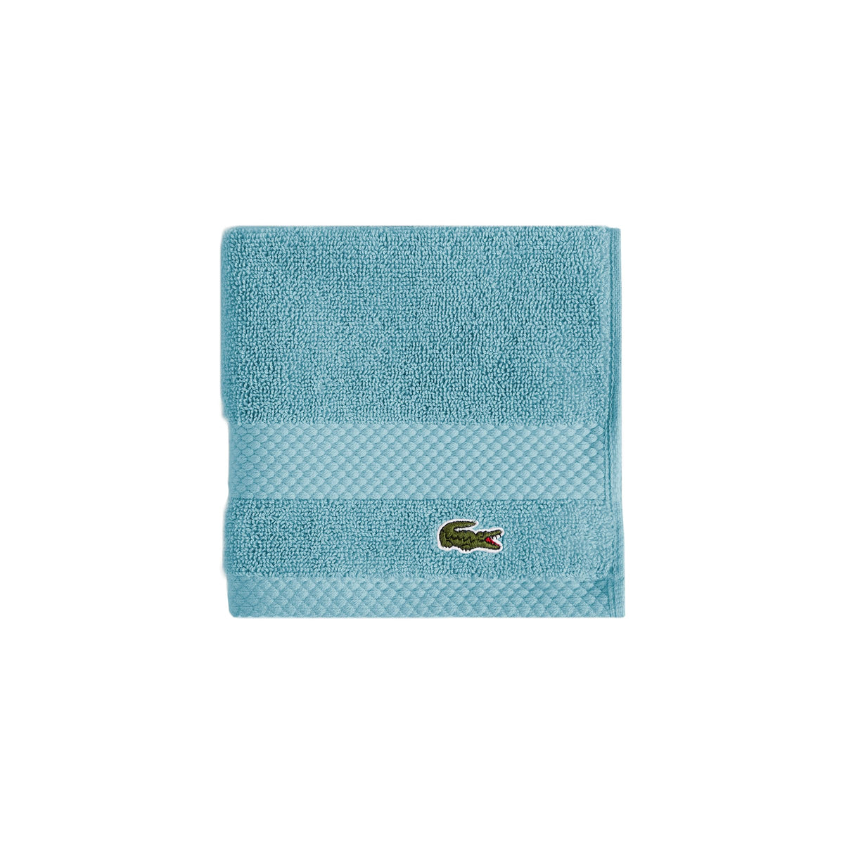 Lacoste Heritage 100% Supima Cotton Bath Towel 30" x 54", Aloe