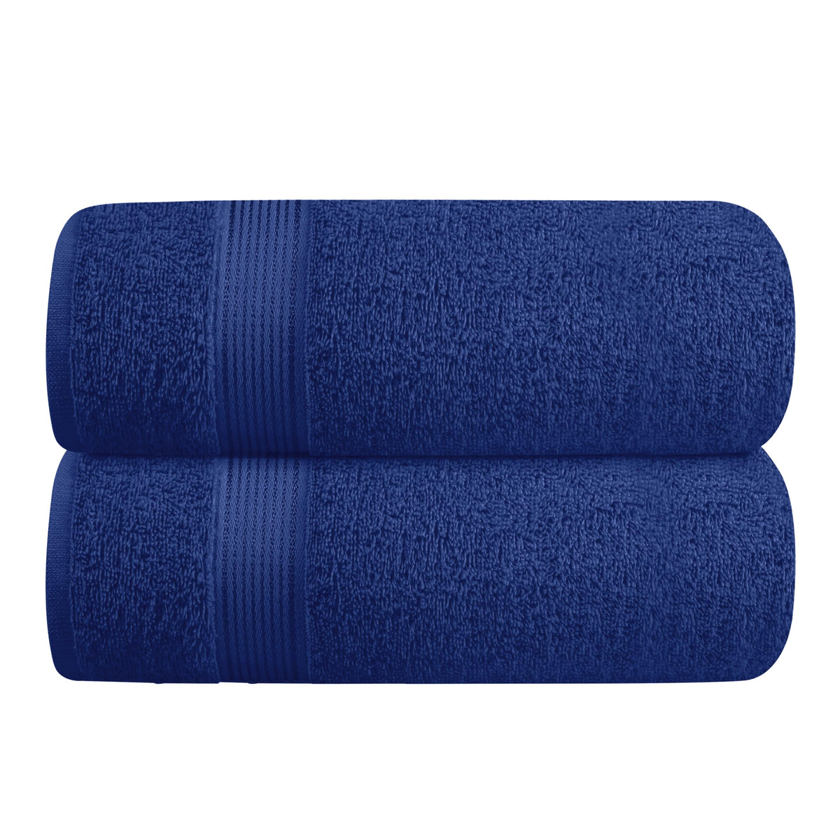Belizzi Home Cotton 2 Pack Oversized Bath Towel Set 28x55 inches, Large Bath Towels, Ultra Absorbant Compact Quickdry & Lightweight Towel, Ideal for Gym Travel Camp Pool - Black