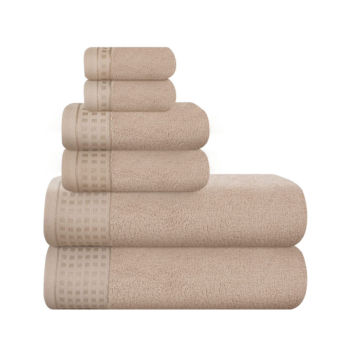 GLAMBURG 100% Cotton 2 Pack Oversized Bath Towel Set 28x55 Inches, Ultra Soft Highly Absorbant Compact Quickdry & Lightweight Large Bath Towels, Ideal for Gym Travel Camp Pool - Black