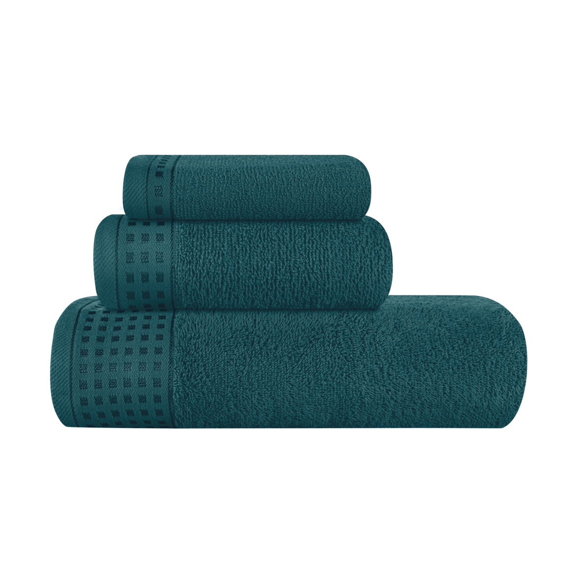 GLAMBURG 100% Cotton 2 Pack Oversized Bath Towel Set 28x55 Inches, Ultra Soft Highly Absorbant Compact Quickdry & Lightweight Large Bath Towels, Ideal for Gym Travel Camp Pool - Black