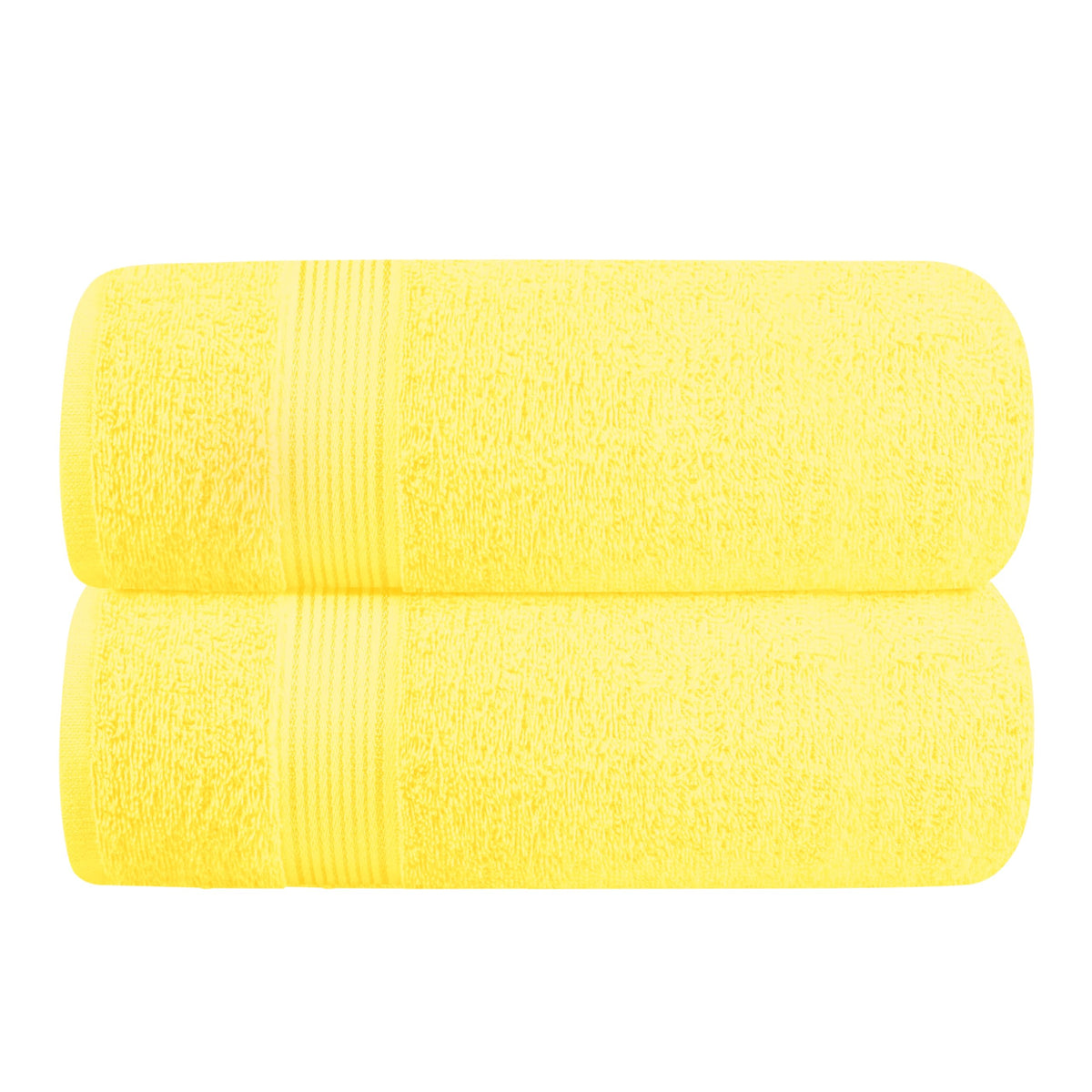Belizzi Home Cotton 2 Pack Oversized Bath Towel Set 28x55 inches, Large Bath Towels, Ultra Absorbant Compact Quickdry & Lightweight Towel, Ideal for Gym Travel Camp Pool - Black