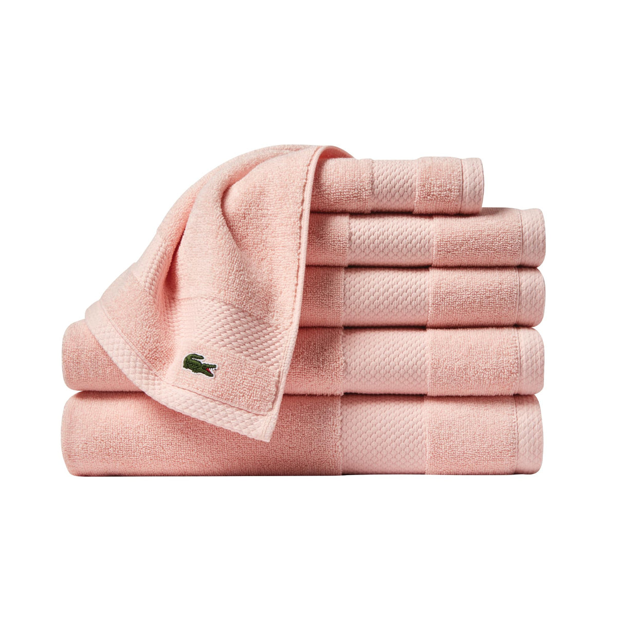 Lacoste Heritage 100% Supima Cotton Bath Towel 30" x 54", Navy