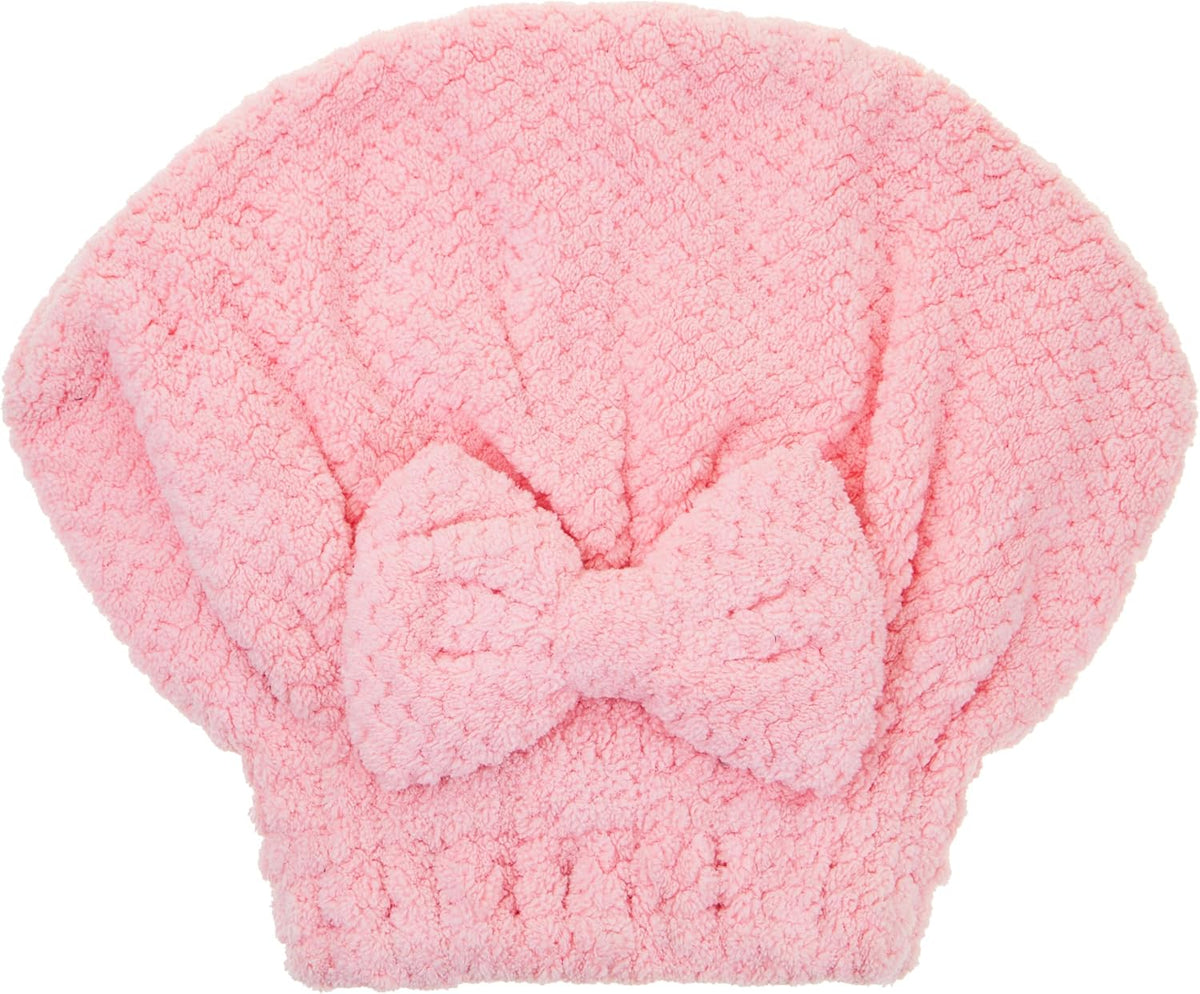Quick Dry Hair Bonnet - Ultra Absorbent Microfiber Drying Cap for All Hair