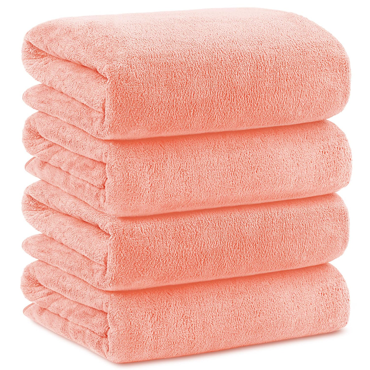 Orighty Bath Towels, Soft Feel Bath Towel, 2 Pack (27'' x 54'')