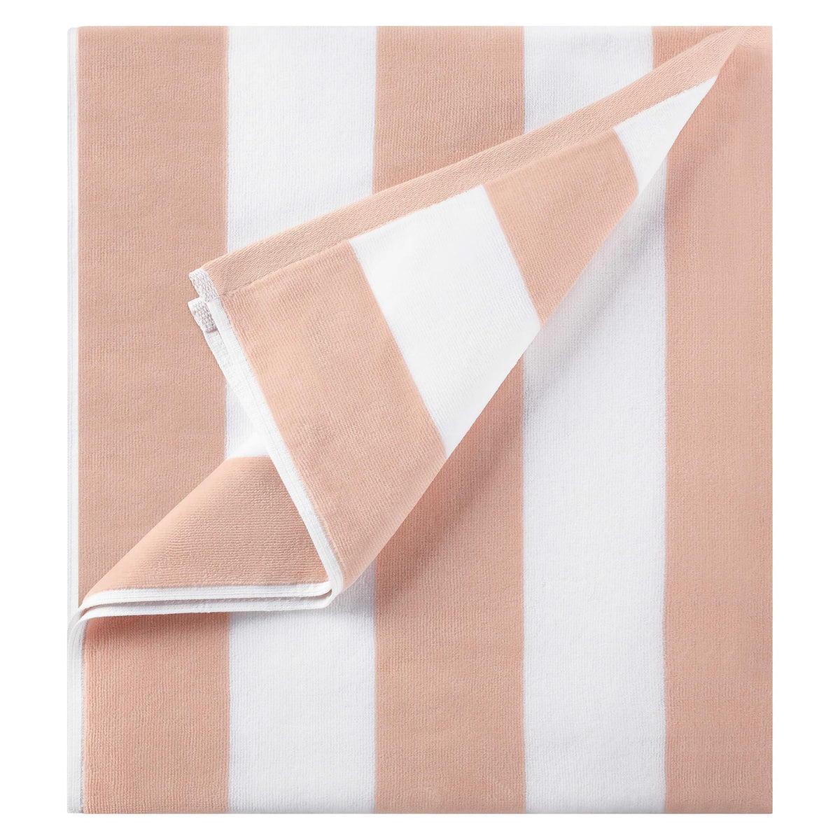 LULUHOME Oversized Beach Towel 36x70 Inch,100% Cotton,Striped Pool Towel