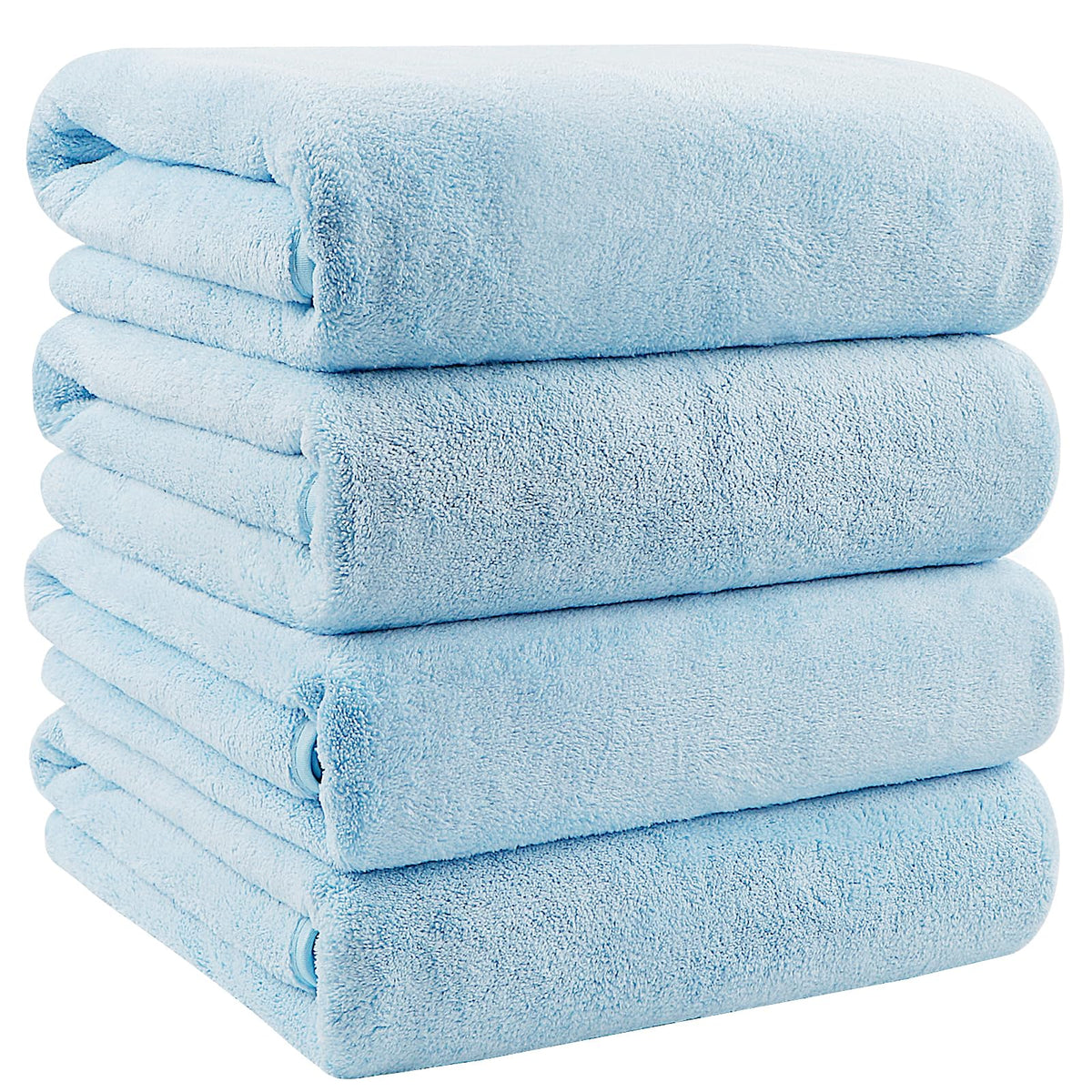 Orighty Bath Towels, Soft Feel Bath Towel, 2 Pack (27'' x 54'')