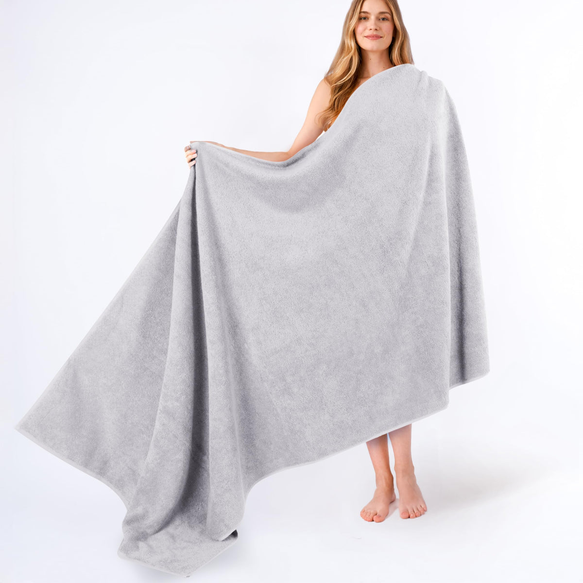 American Soft Linen 100% Cotton Luxury Turkish Towels, 4 PC Bath Towel Set