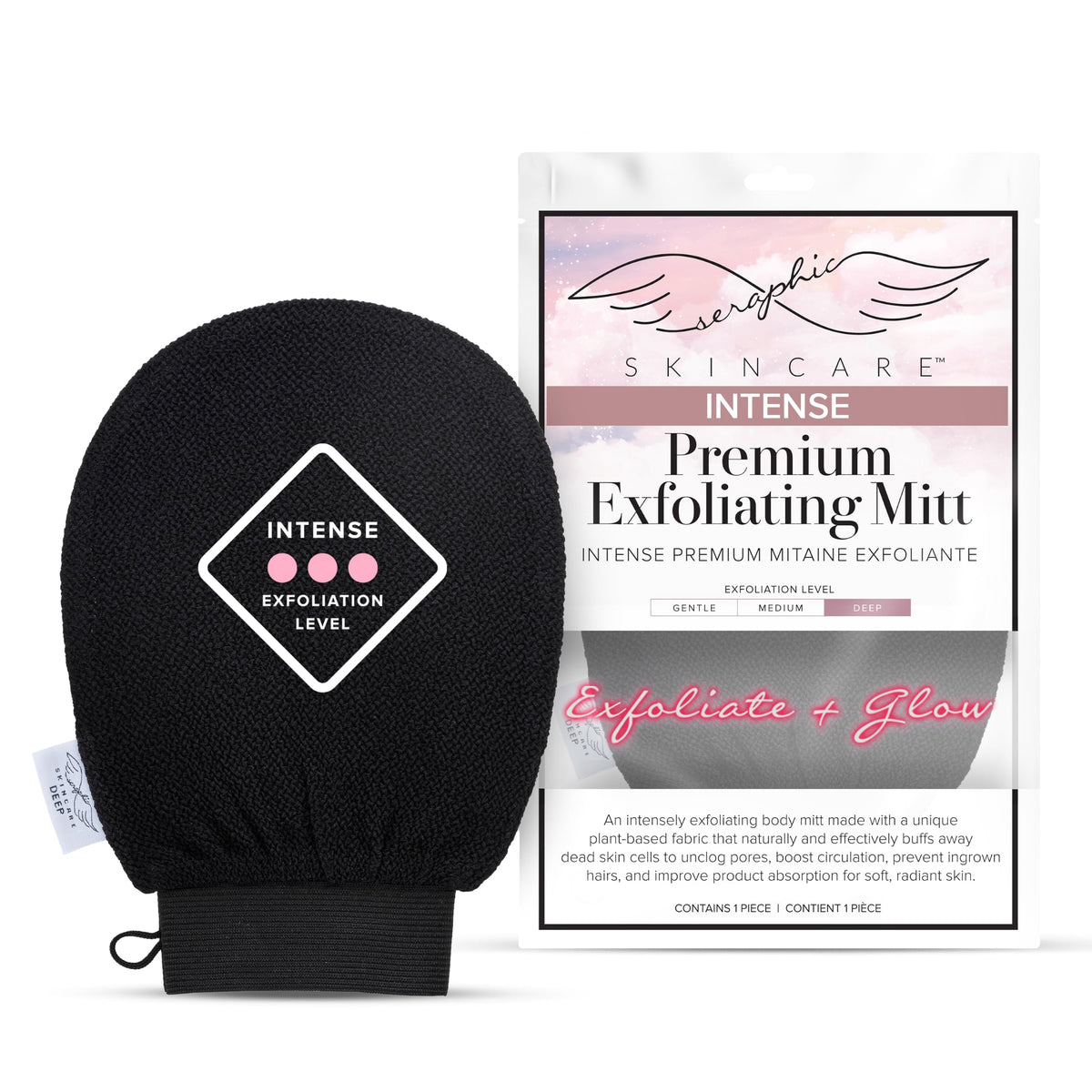 Deep Exfoliating Glove for Body 1pc - Exfoliating Body Scrubber for Shower