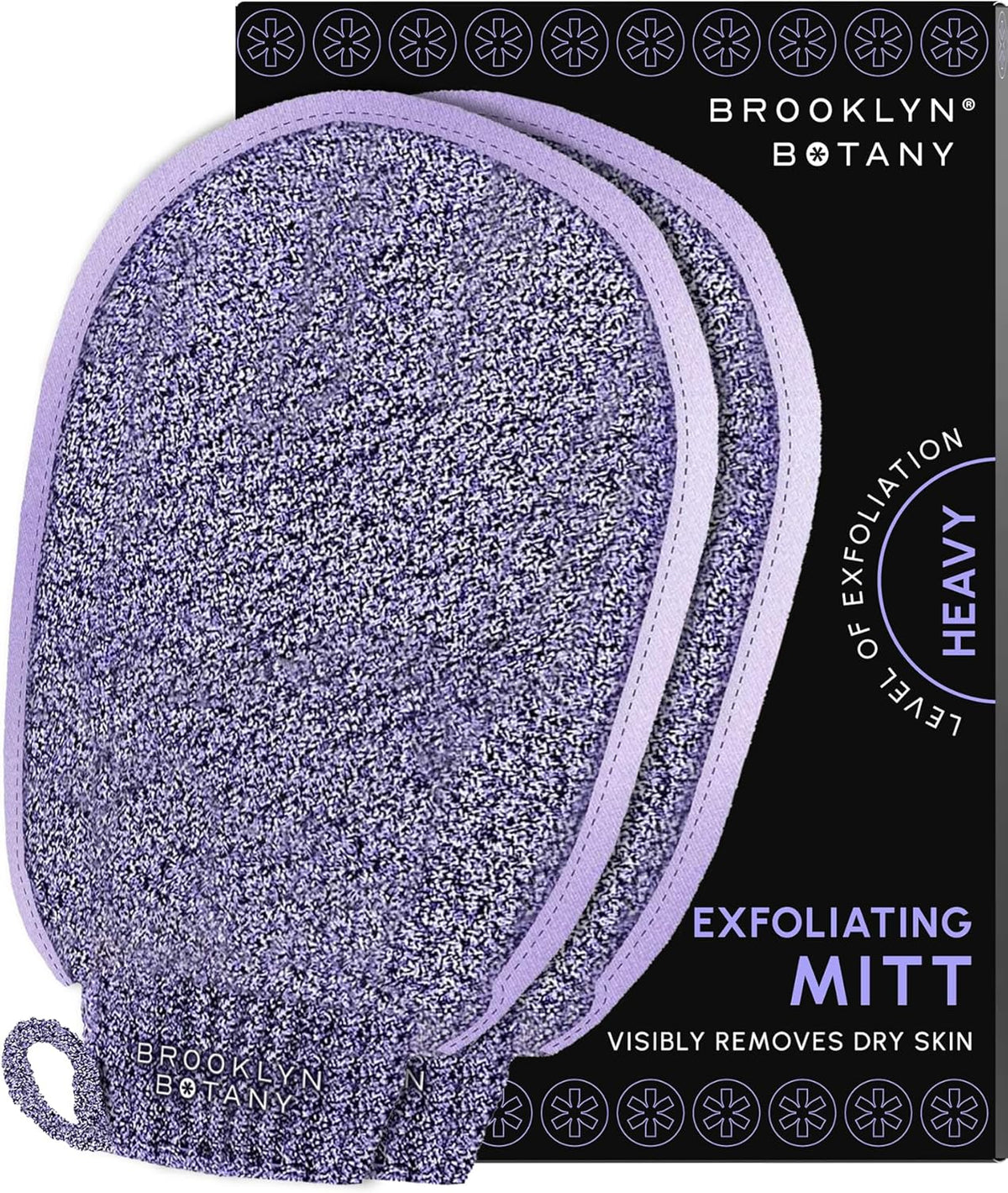 Brooklyn Botany Exfoliating Mitts - 2 Mitts