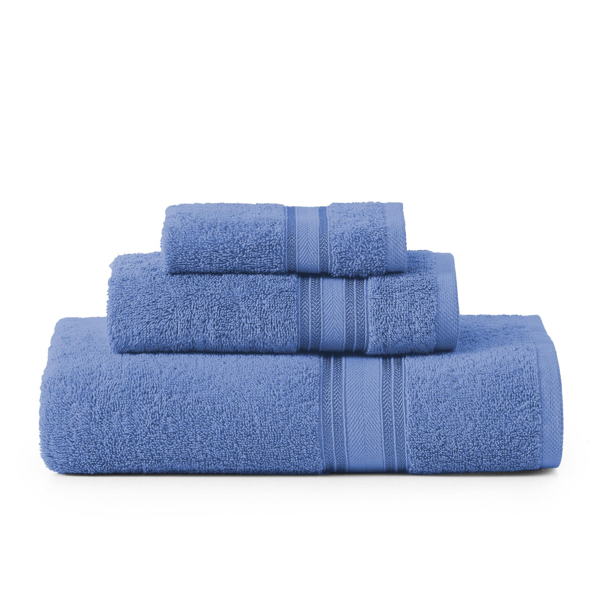 LANE LINEN Bath Towel Set 100% Cotton 18 Piece Soft Absorbent - Grey