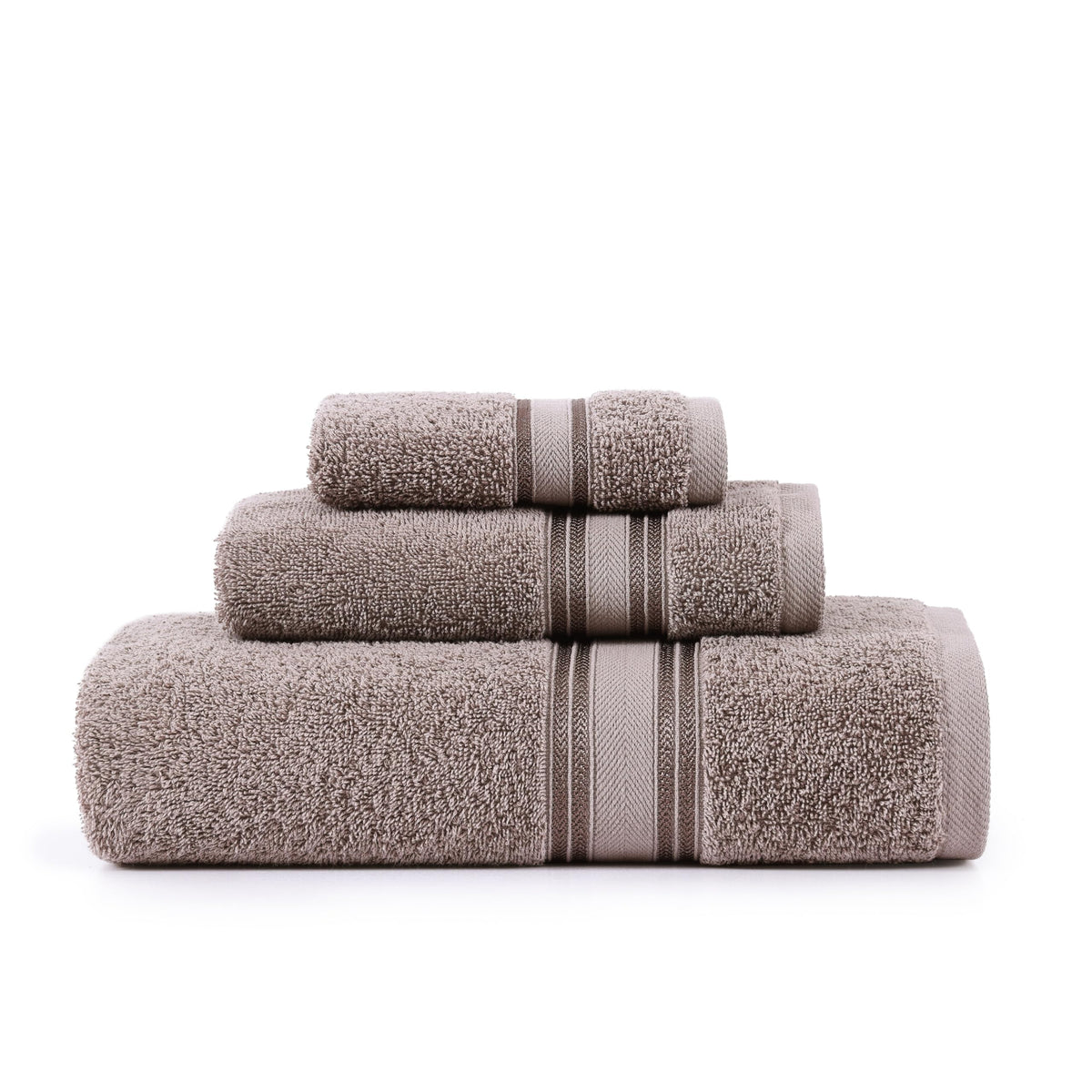 LANE LINEN Bath Towel Set 100% Cotton 18 Piece Soft Absorbent - Grey