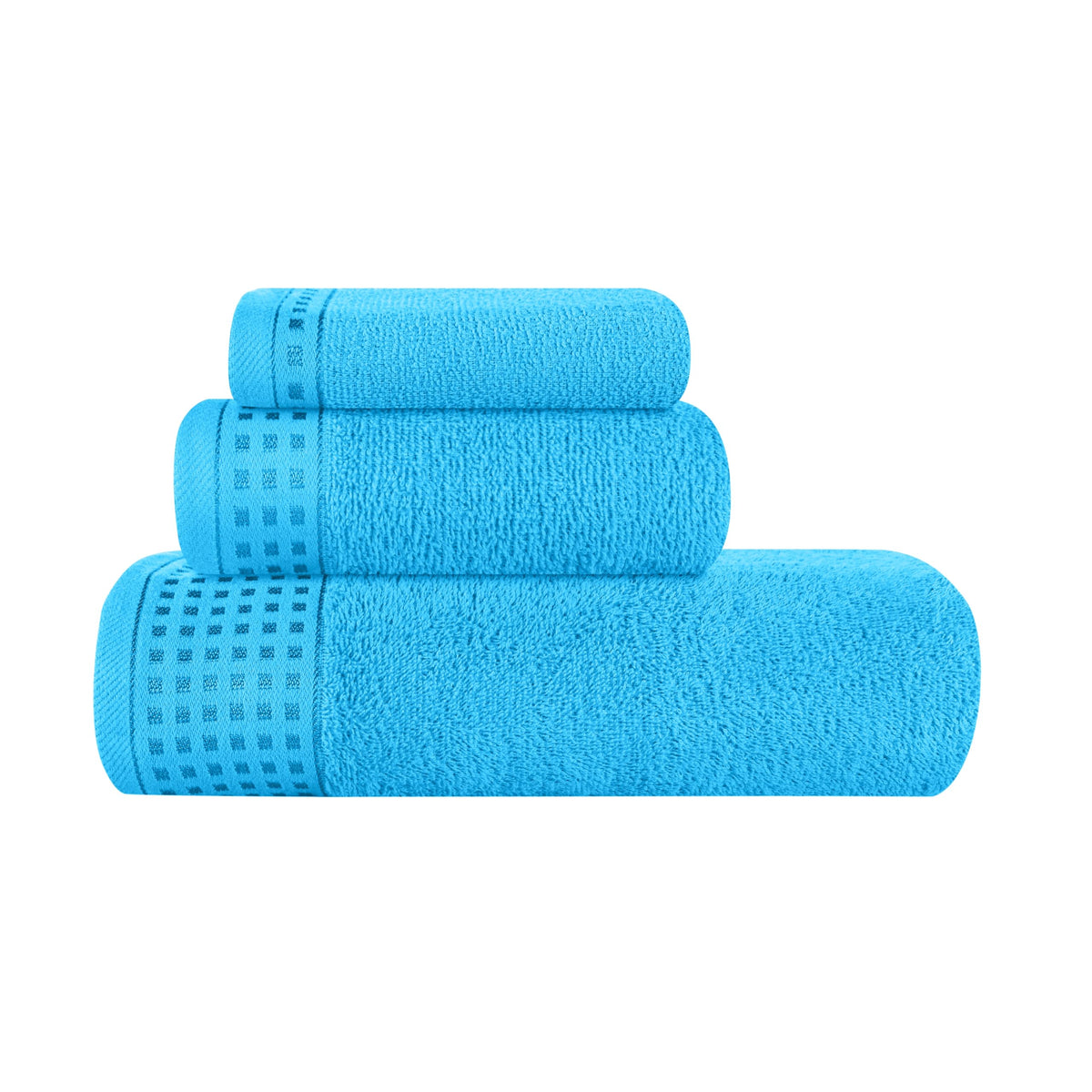 GLAMBURG 100% Cotton 2 Pack Oversized Bath Towel Set 28x55 Inches, Ultra Soft Highly Absorbant Compact Quickdry & Lightweight Large Bath Towels, Ideal for Gym Travel Camp Pool - Black