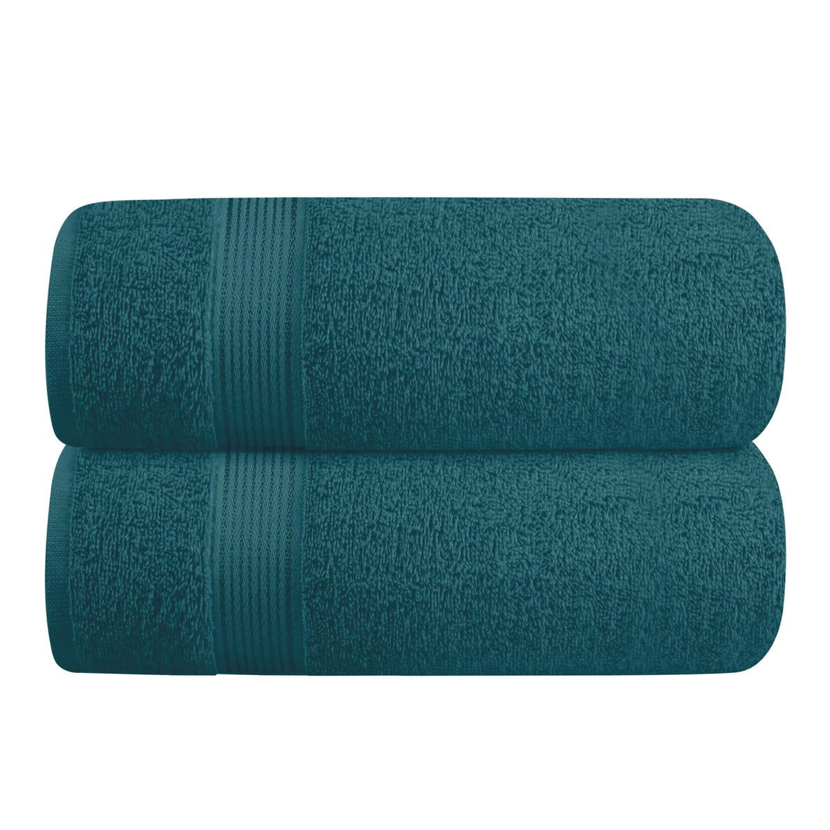 Belizzi Home Cotton 2 Pack Oversized Bath Towel Set 28x55 inches, Large Bath Towels, Ultra Absorbant Compact Quickdry & Lightweight Towel, Ideal for Gym Travel Camp Pool - Pink